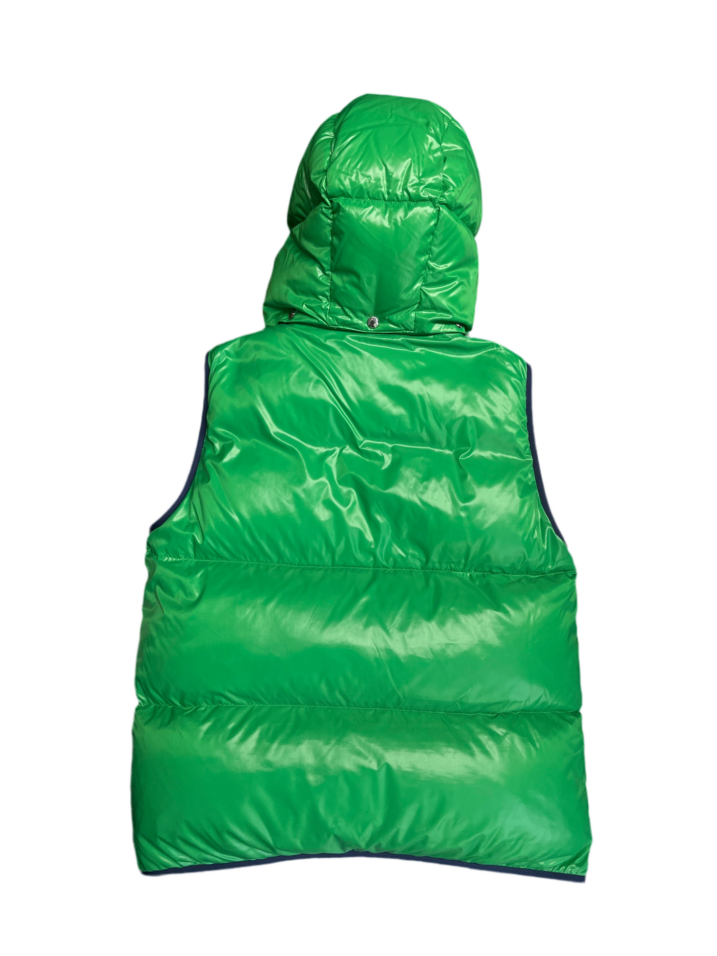 Moncler Double Hooded Puffer Vest Green