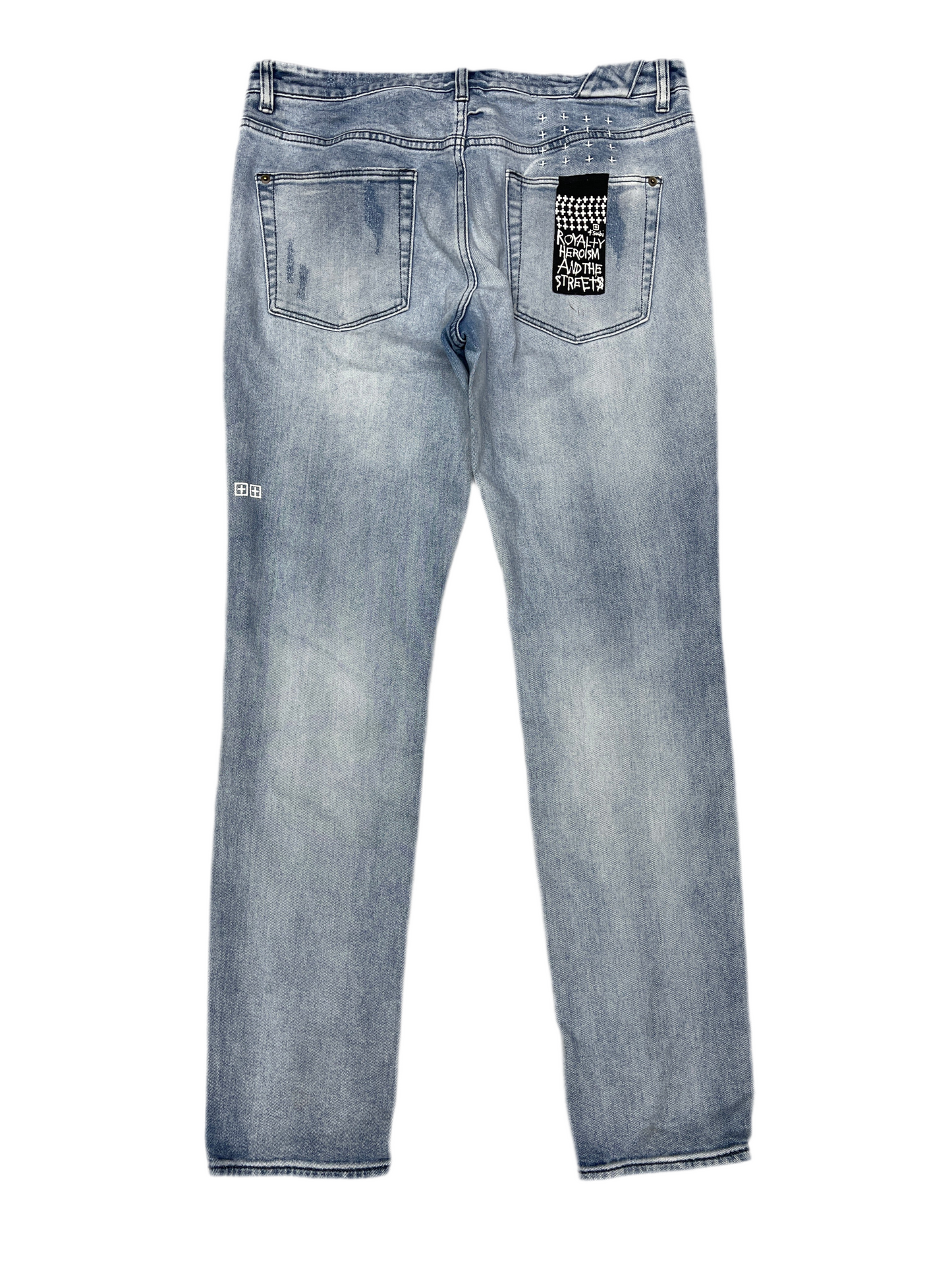 Ksubi Distressed Jeans Blue