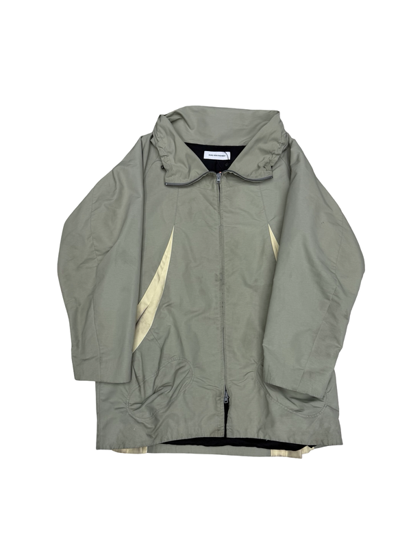 Kiko Kostadinov Riding Claw Parka Grey Yellow