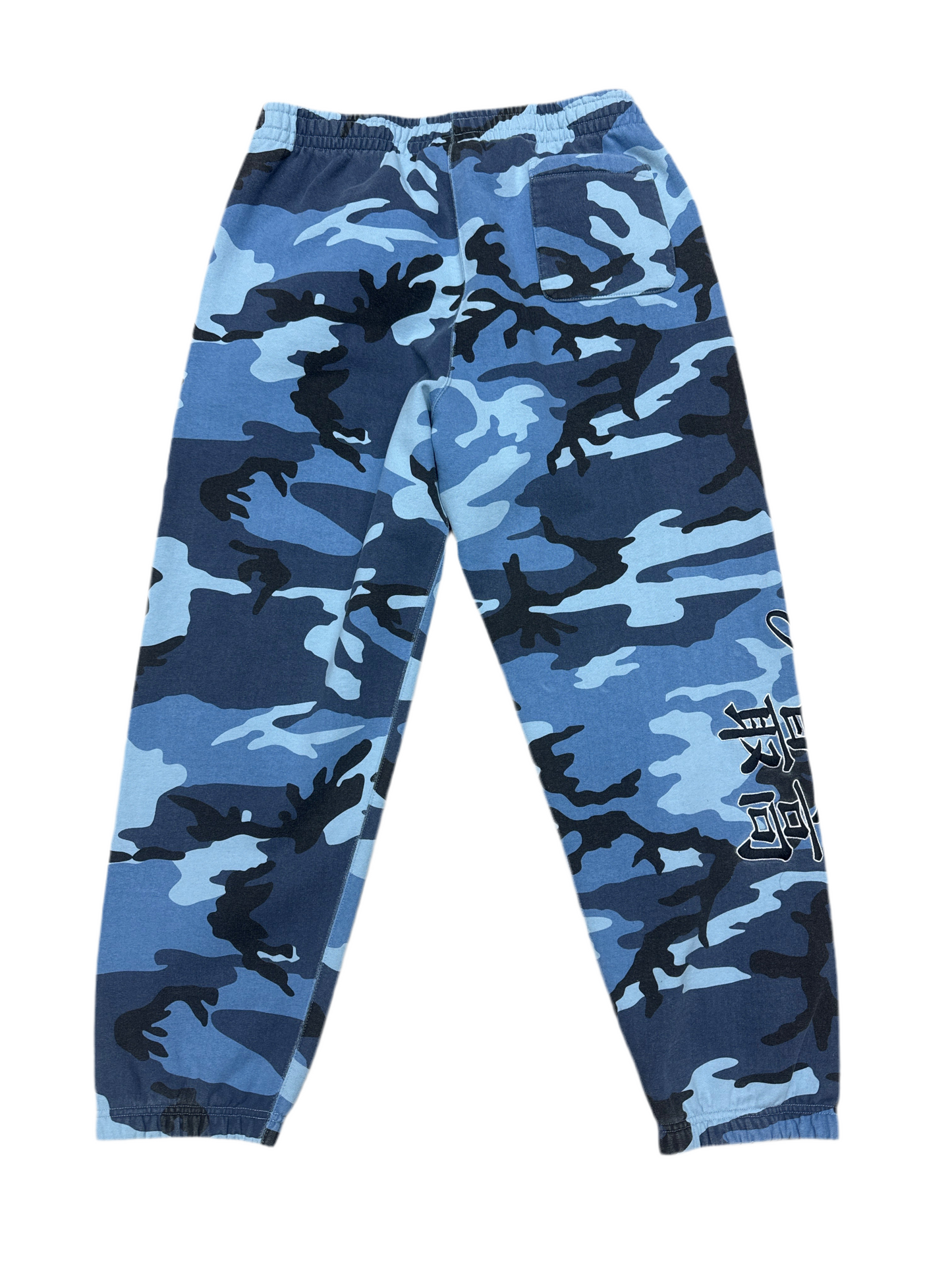 Supreme New York Yankees Kanji Sweatpant Blue Camo