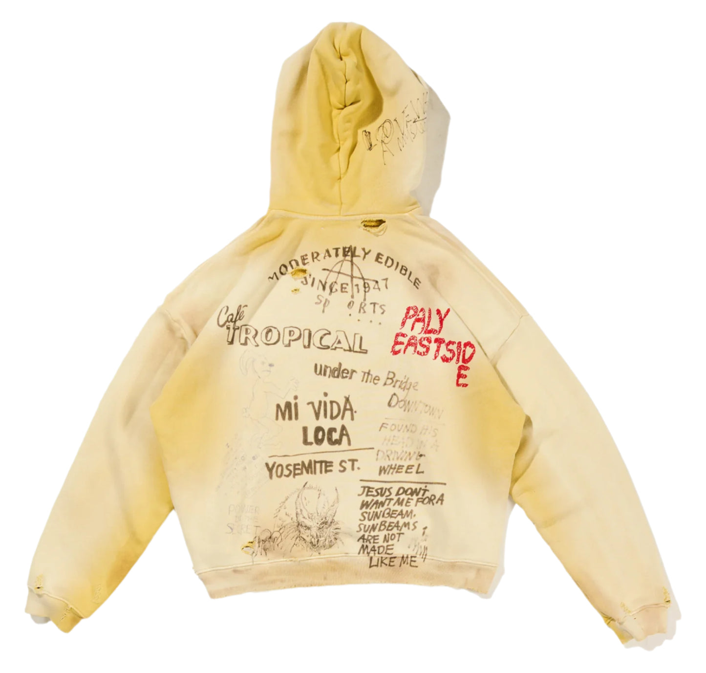 Paly EPDS Hoodie Yellow