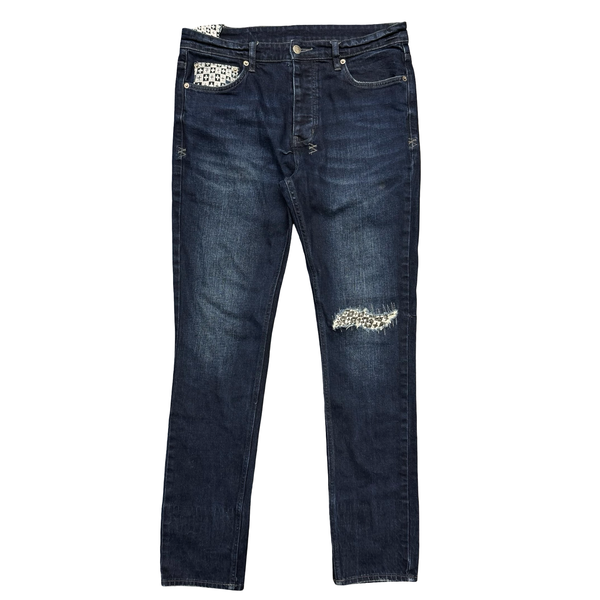 Ksubi Chitch Check Out Denim Jeans Blue