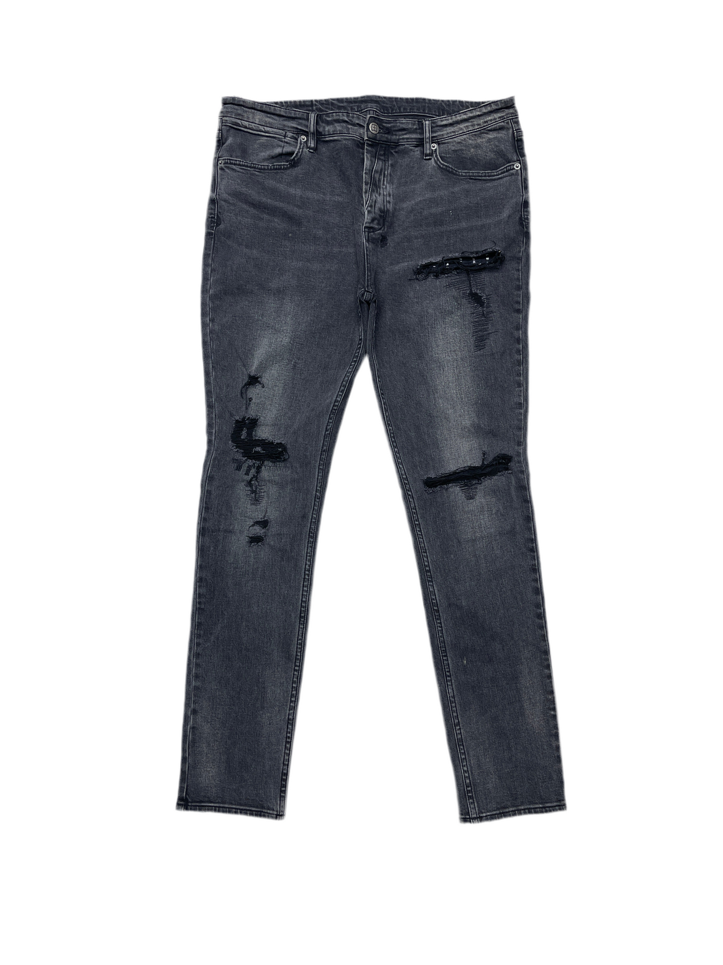 Ksubi Van Winkle Thrashed Jeans Black