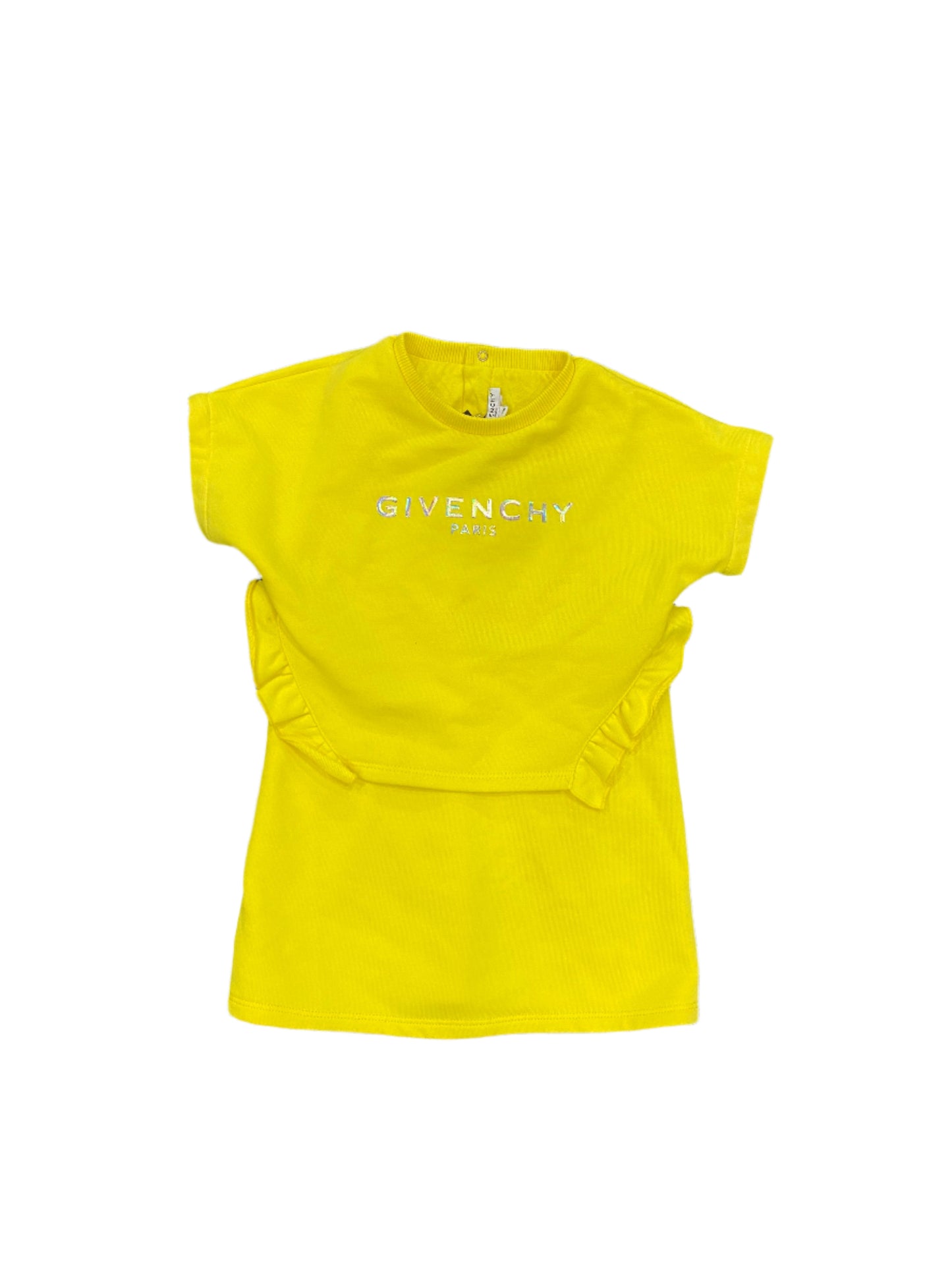 Baby Givenchy Paris Dress Yellow
