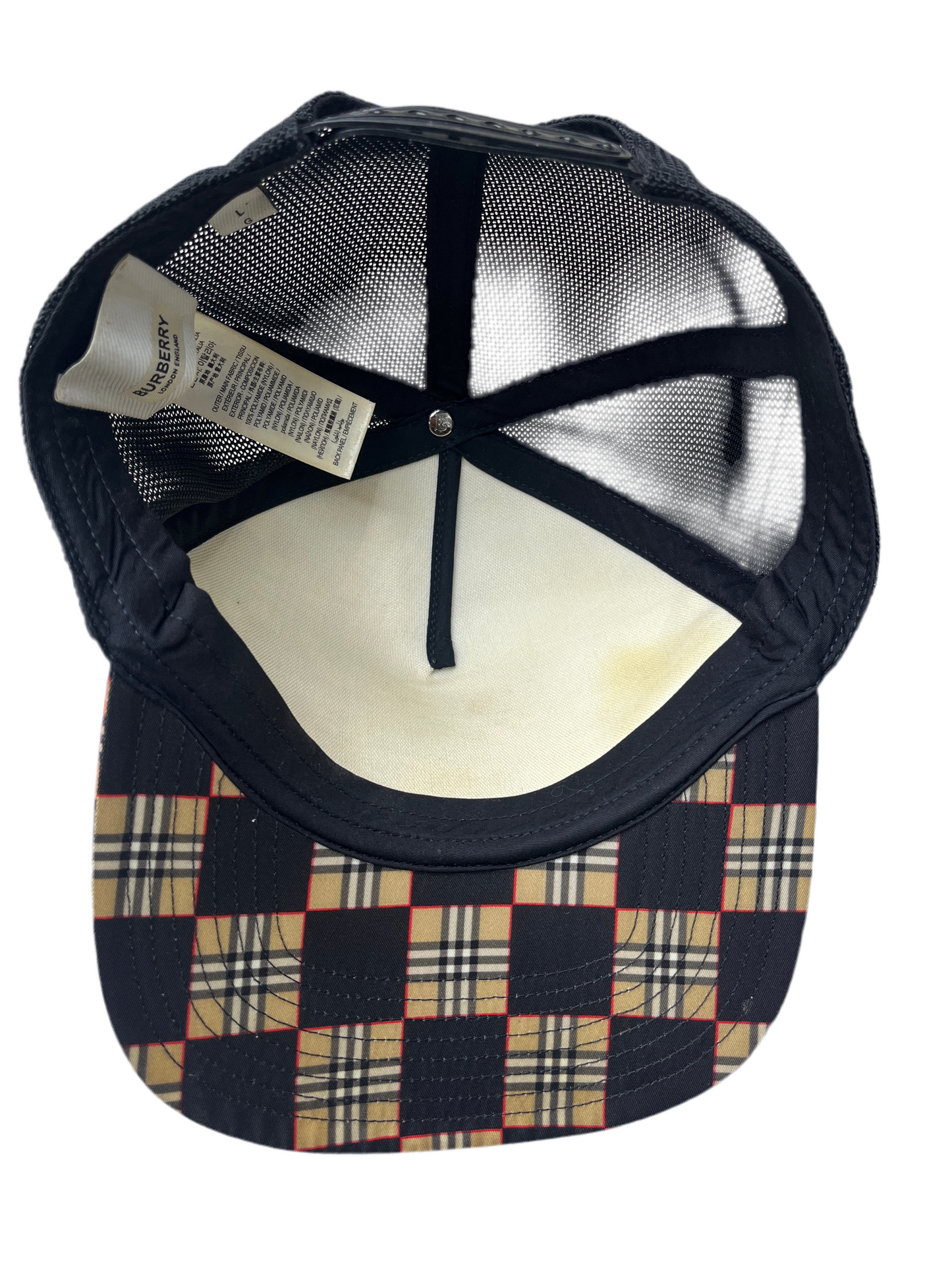 Burberry London England Logo Cap