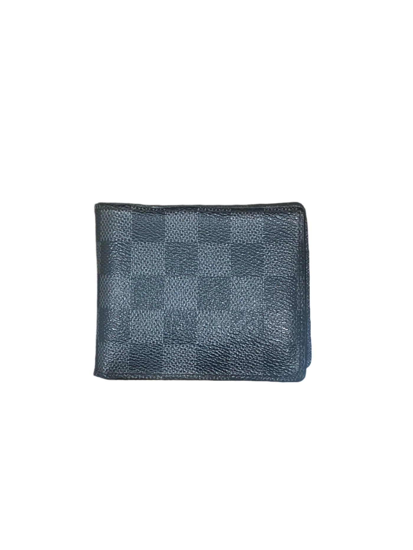 LV Multiple Wallet Damier Cobalt Black