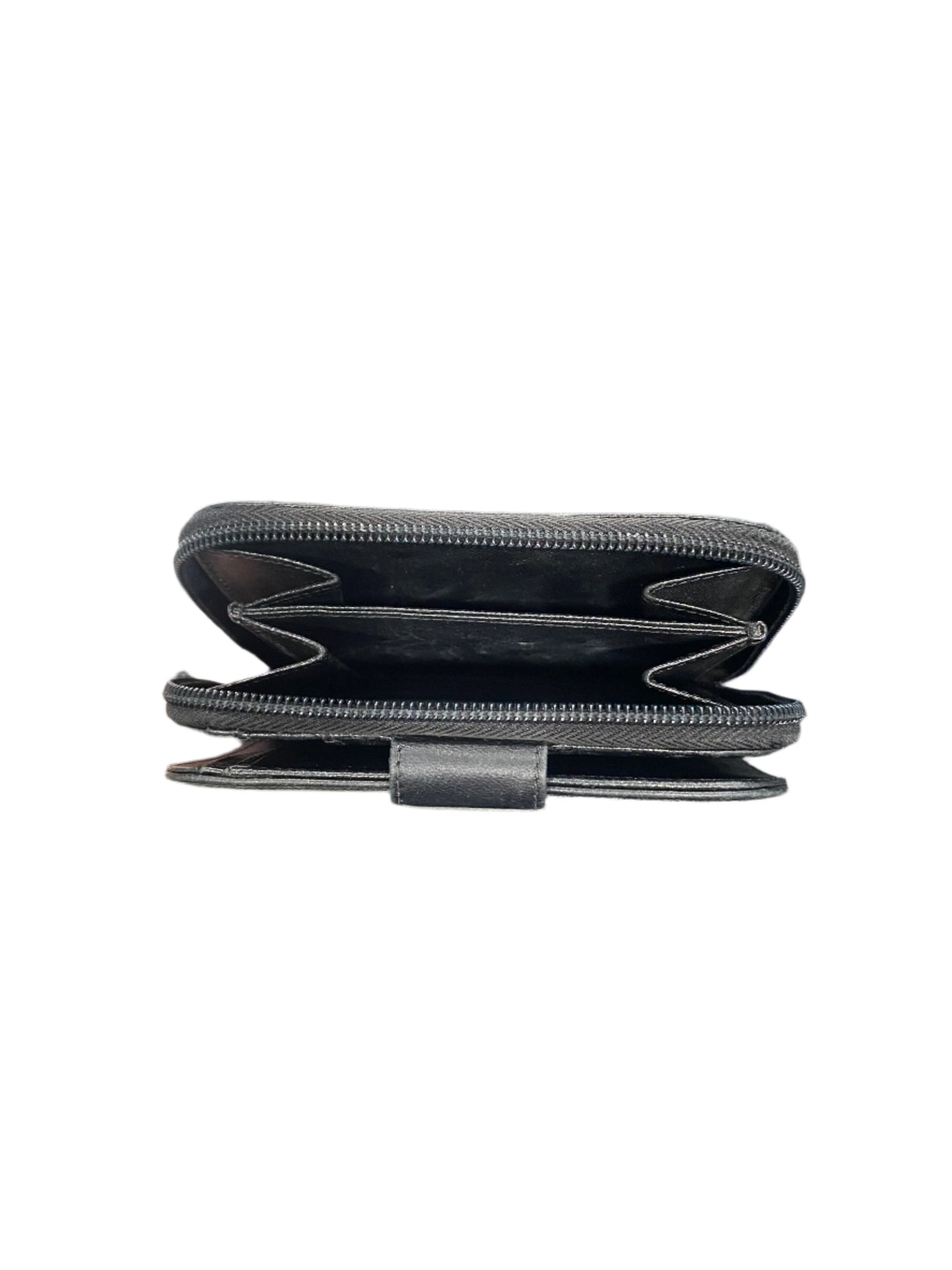 Prada Saffiano Leather Wallet Black