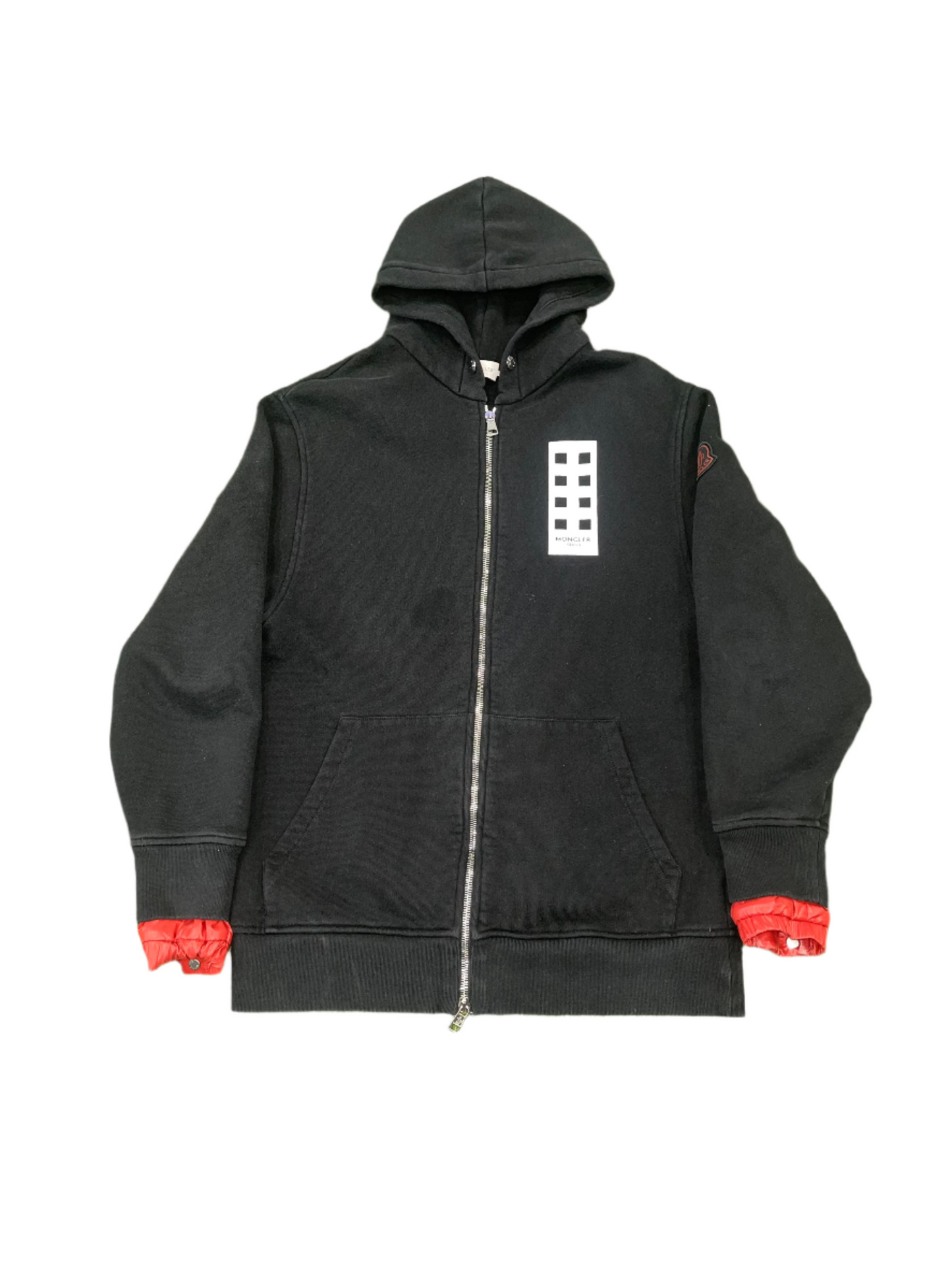 Moncler x Palm Angels Make It Rain Zip Hoodie Black