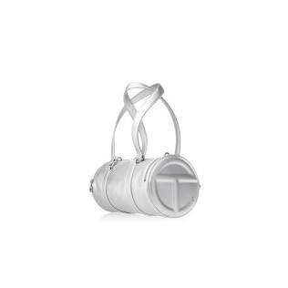 Telfar Medium Duffle Bag Silver