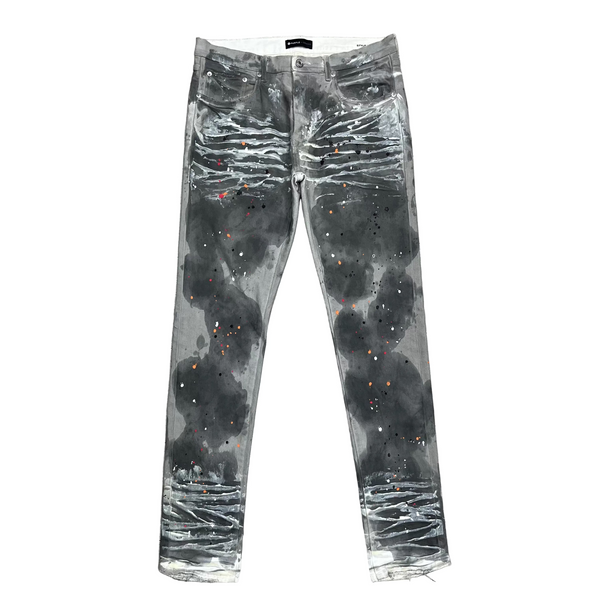 Purple Brand Splatter Jeans