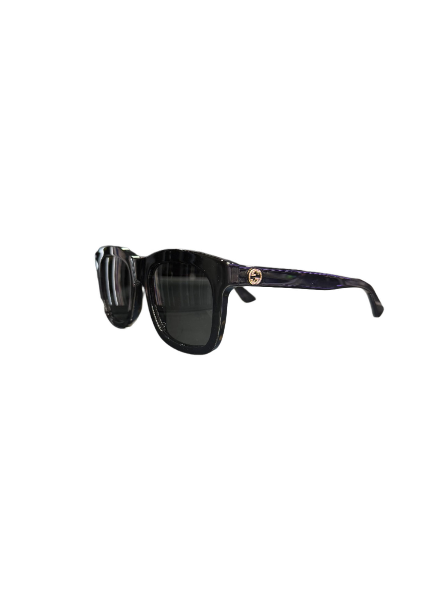 Gucci Square Rectangle Sunglasses Black