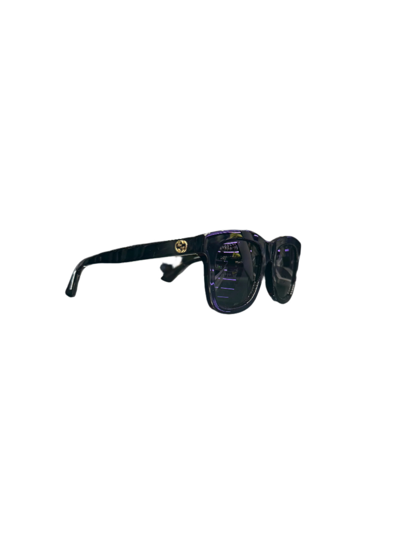 Gucci Square Rectangle Sunglasses Black