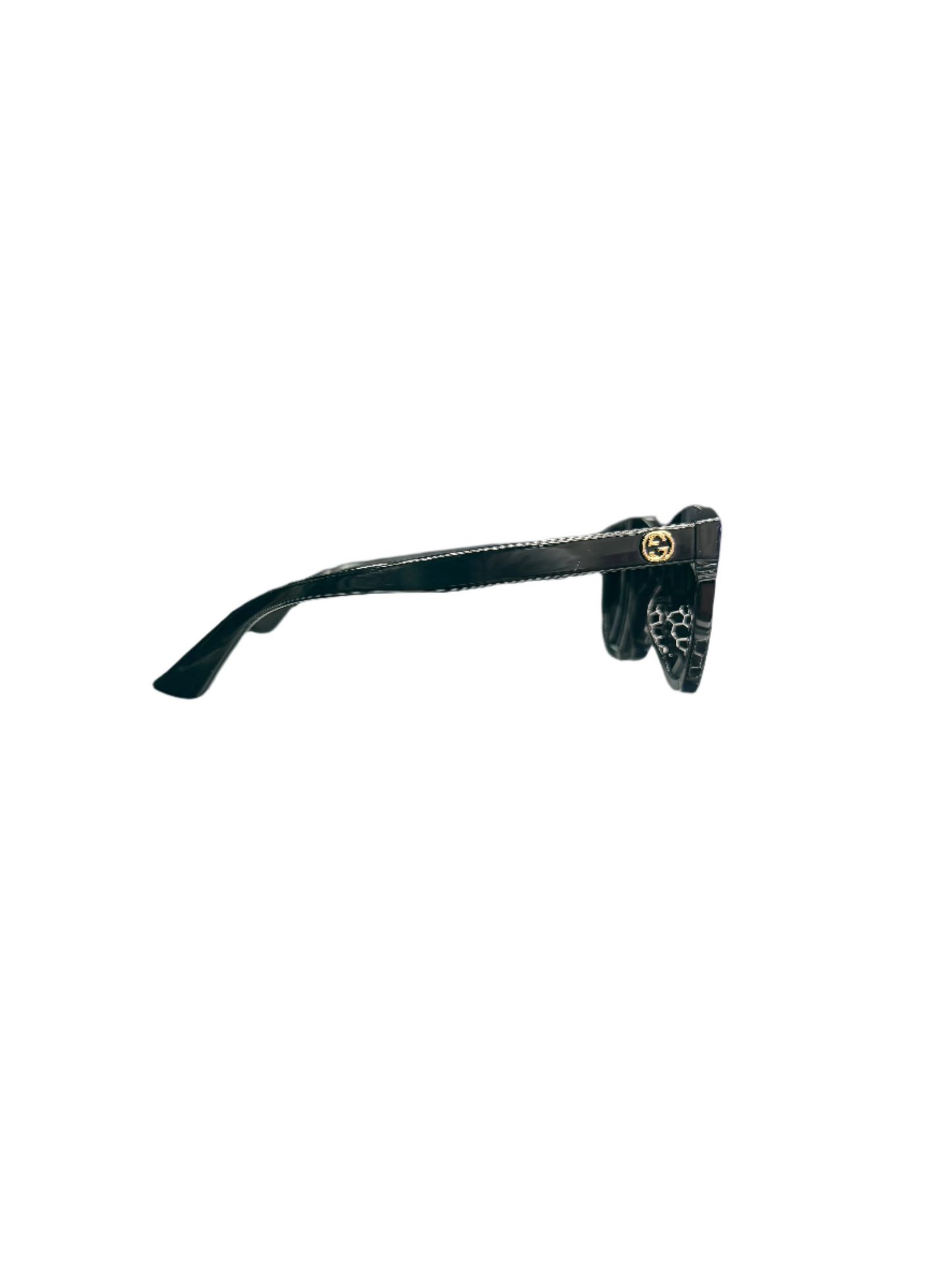 Gucci Square Rectangle Sunglasses Black