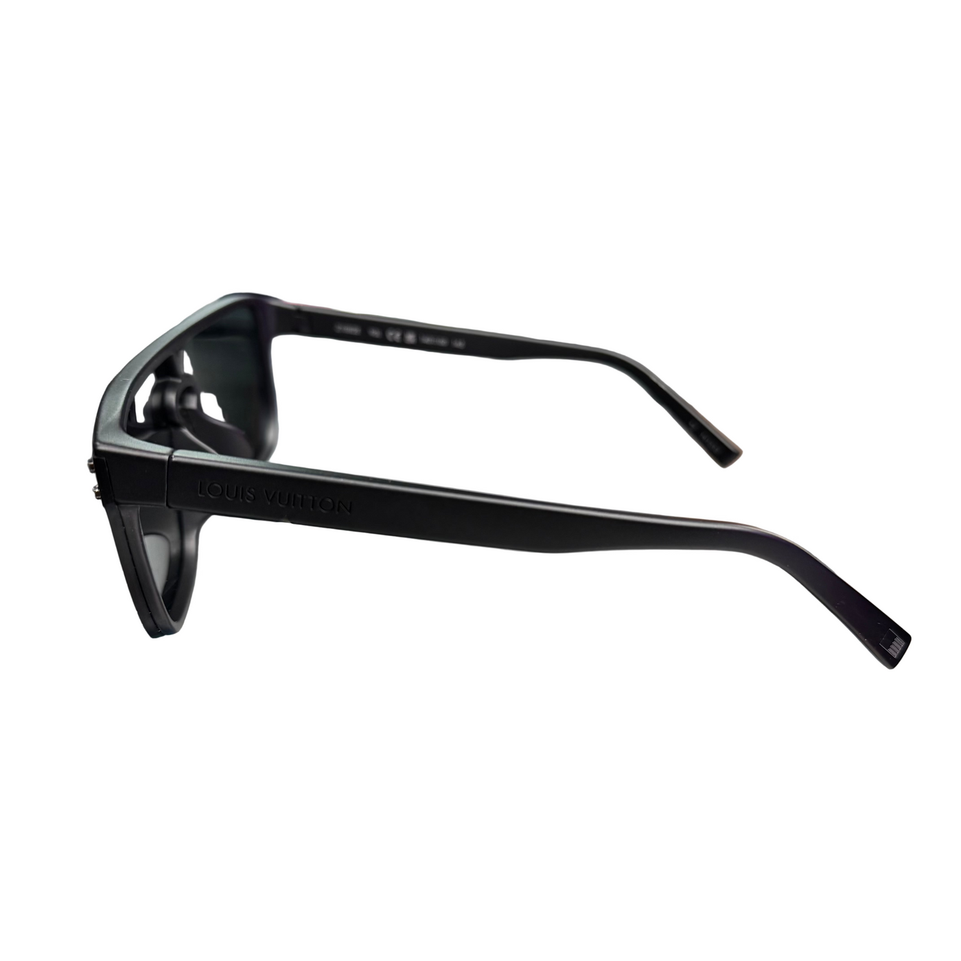 LV Monogram Waimea Sunglasses Black Silver