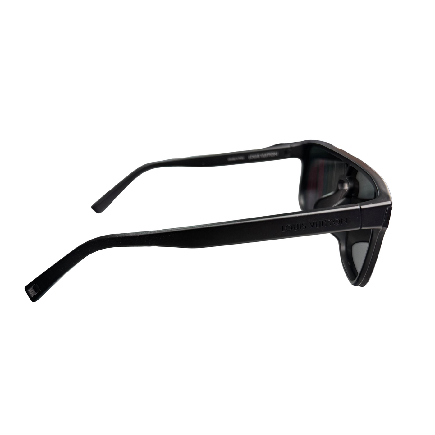 LV Monogram Waimea Sunglasses Black Silver