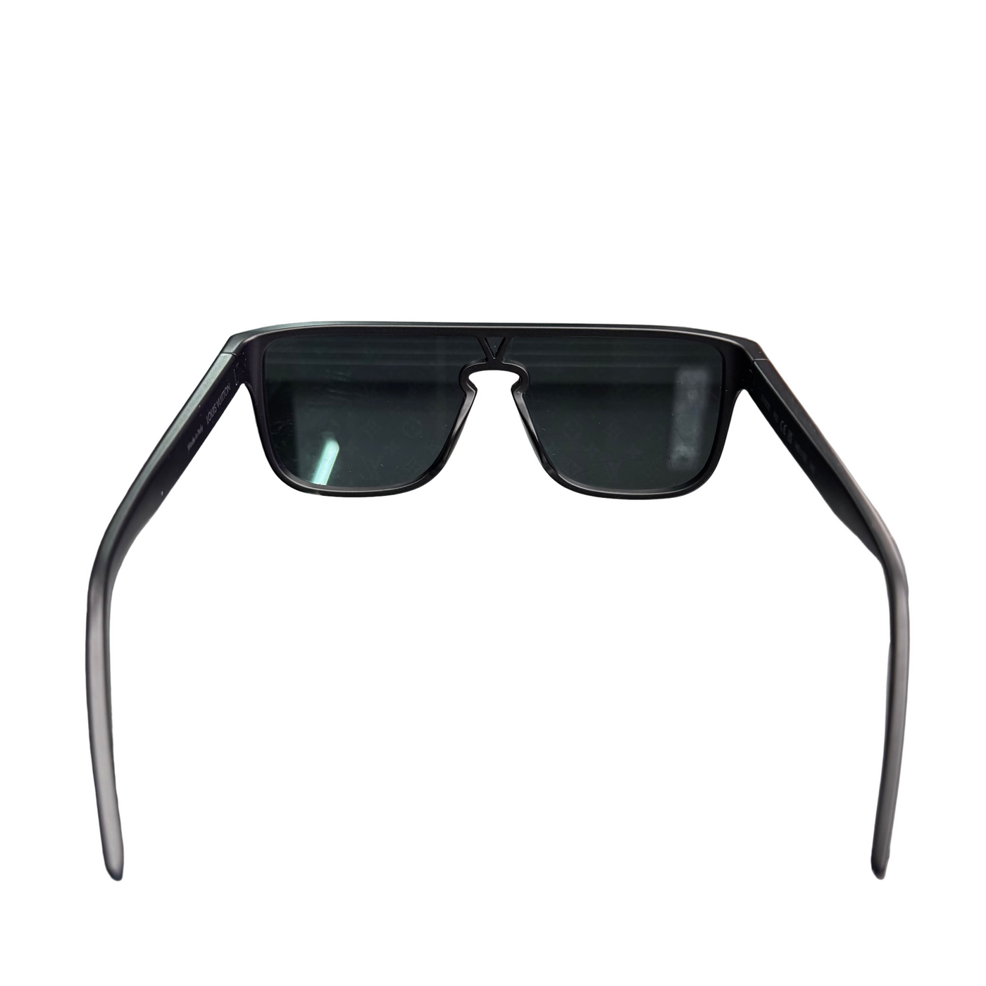 LV Monogram Waimea Sunglasses Black Silver