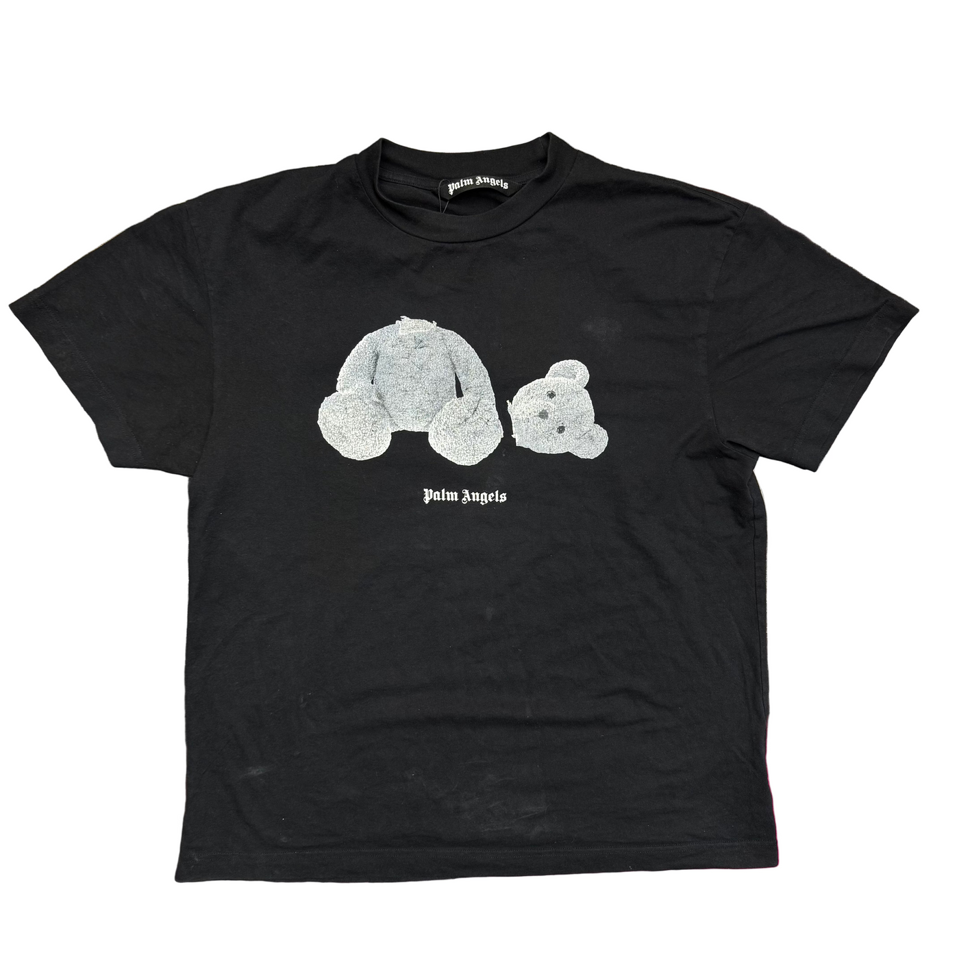 Palm Angels Ice Bear Tee Black White