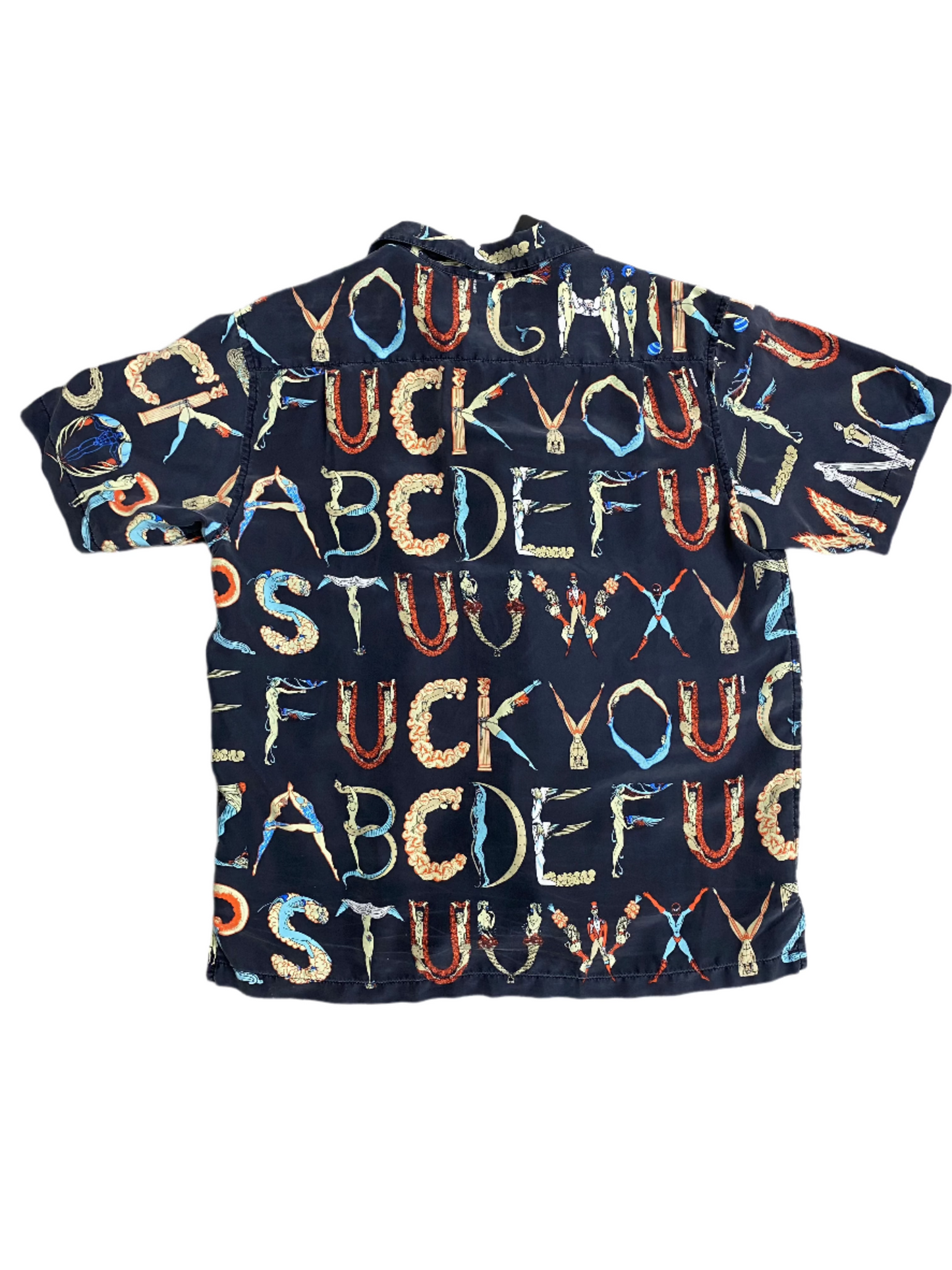 Supreme Alphabet Silk Shirt