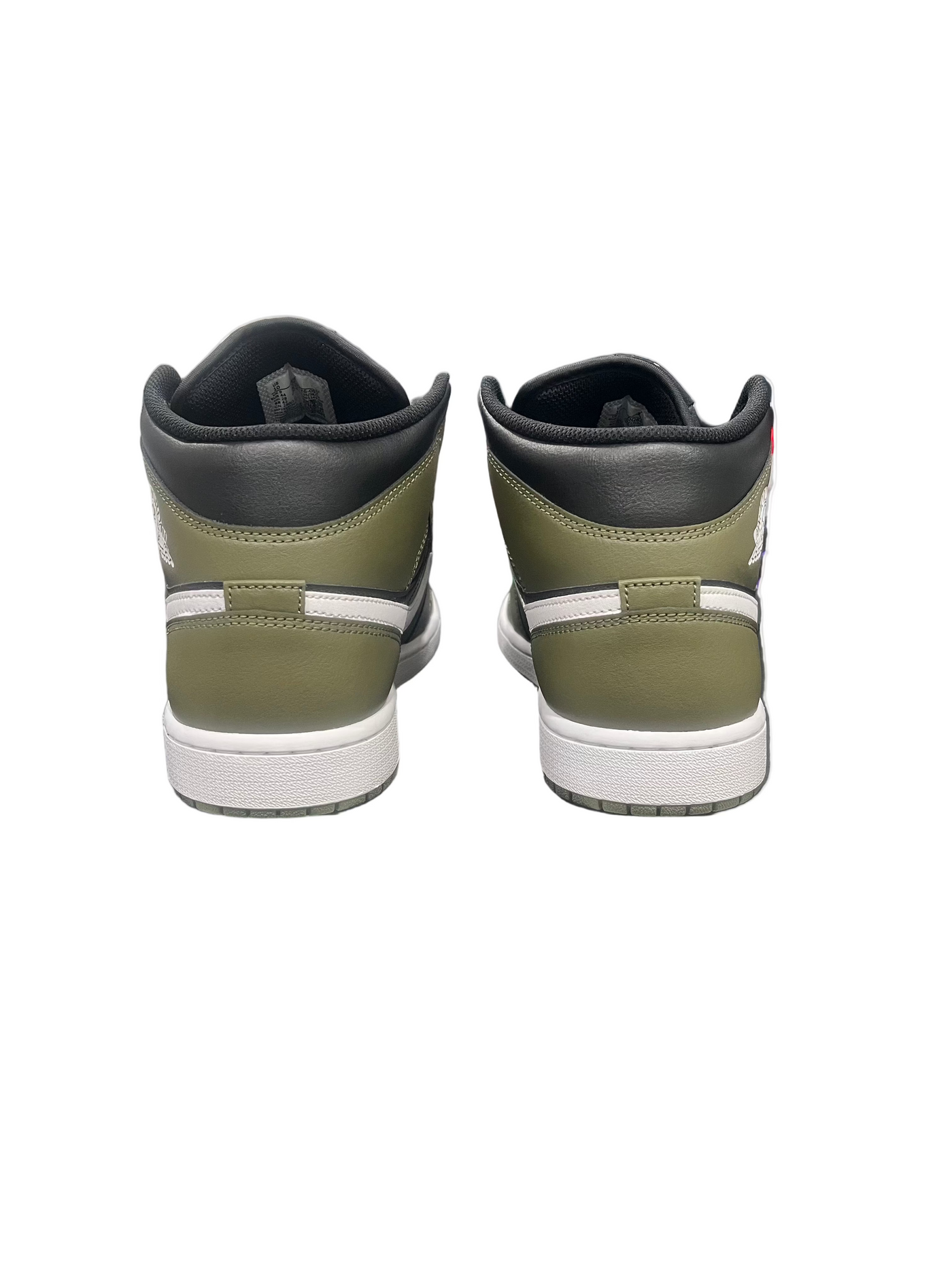 Nike Air Jordan 1 Mid Black Olive White