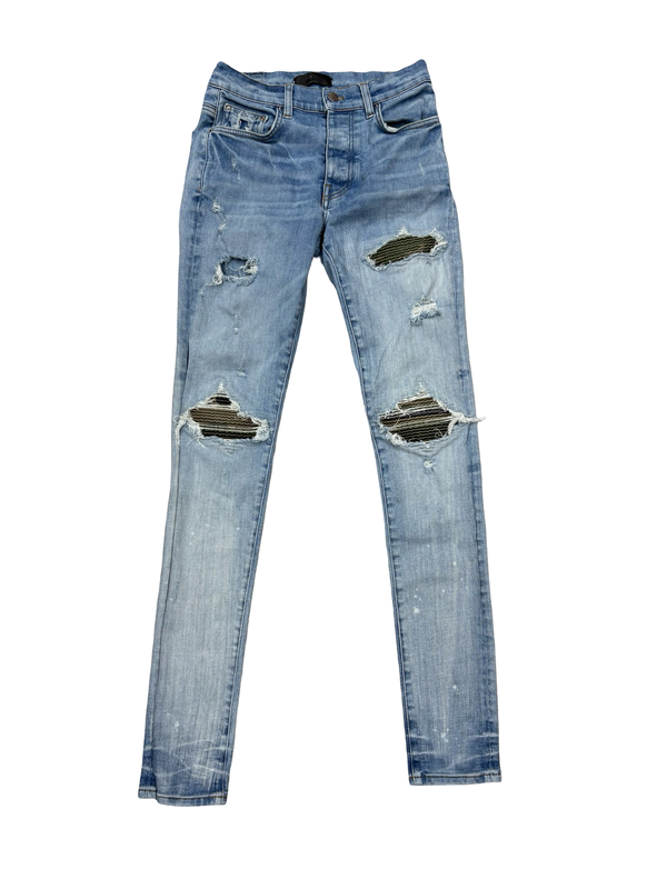 Amiri MX1 Jeans Light Washed Blue