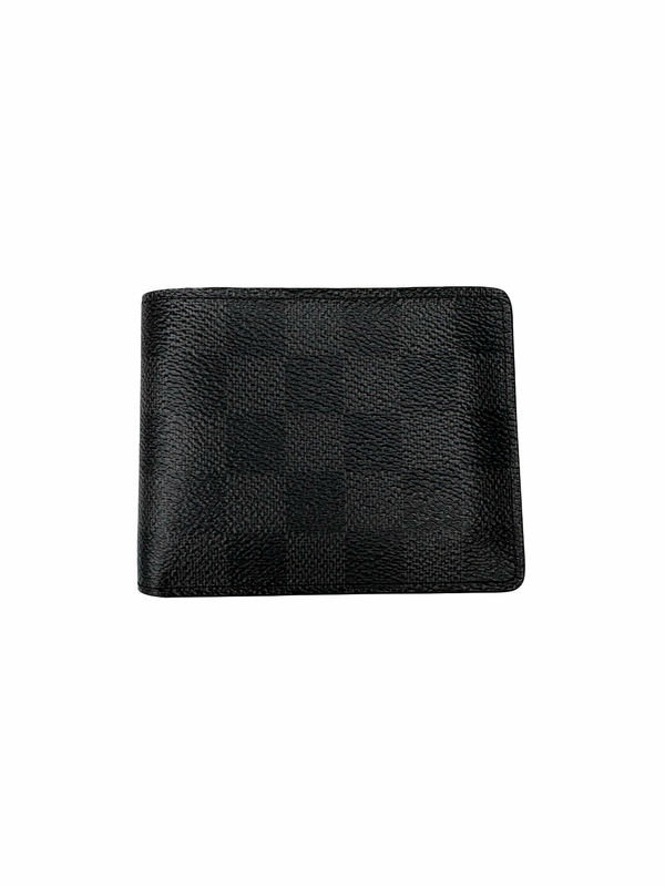 LV Damier Graphite Wallet Black Grey