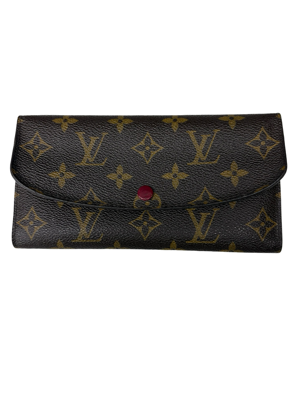 LV Monogram Emilie Wallet Brown