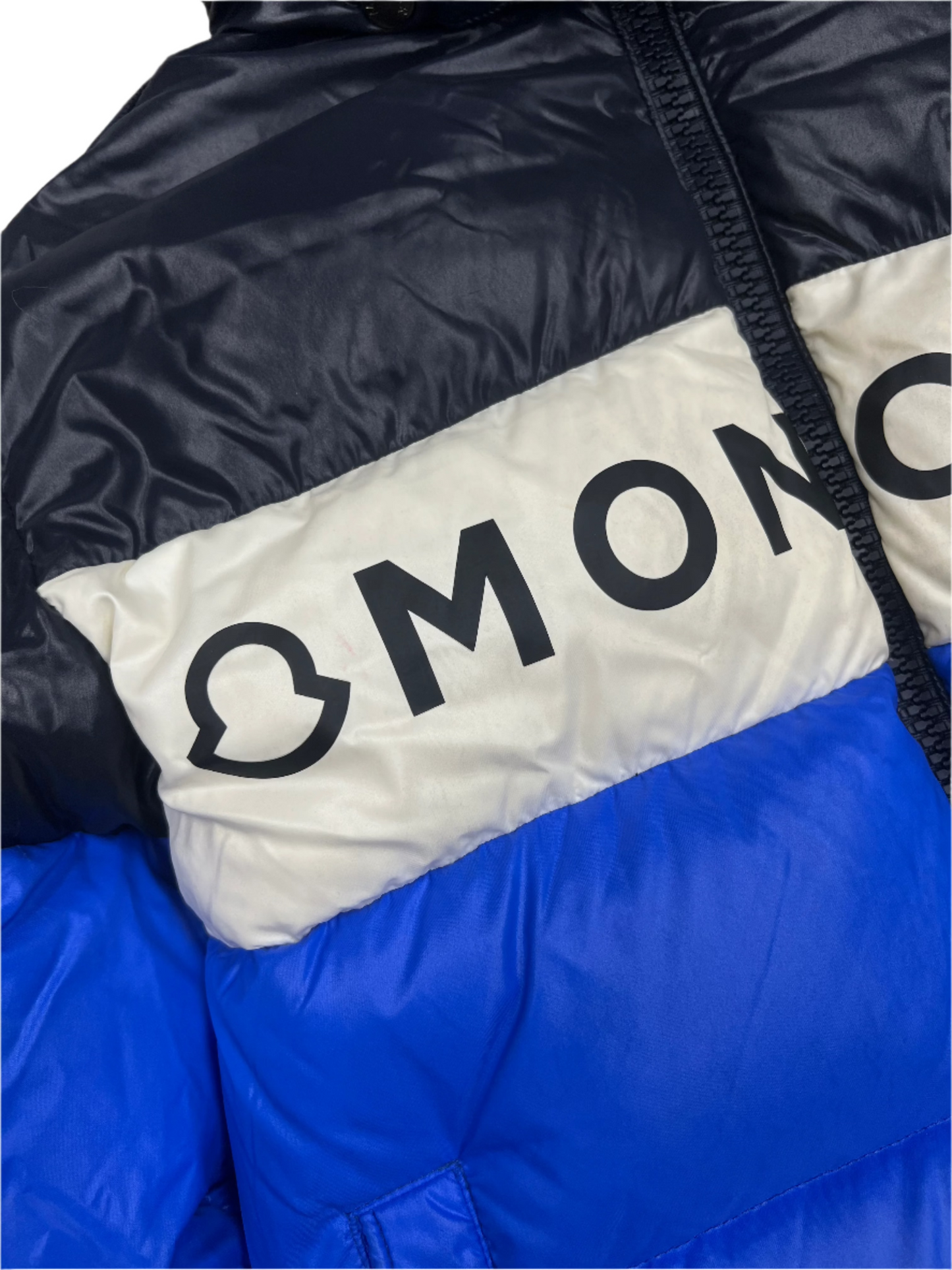 Kids Moncler Febrege Giubbotto Puffer Jacket Blue
