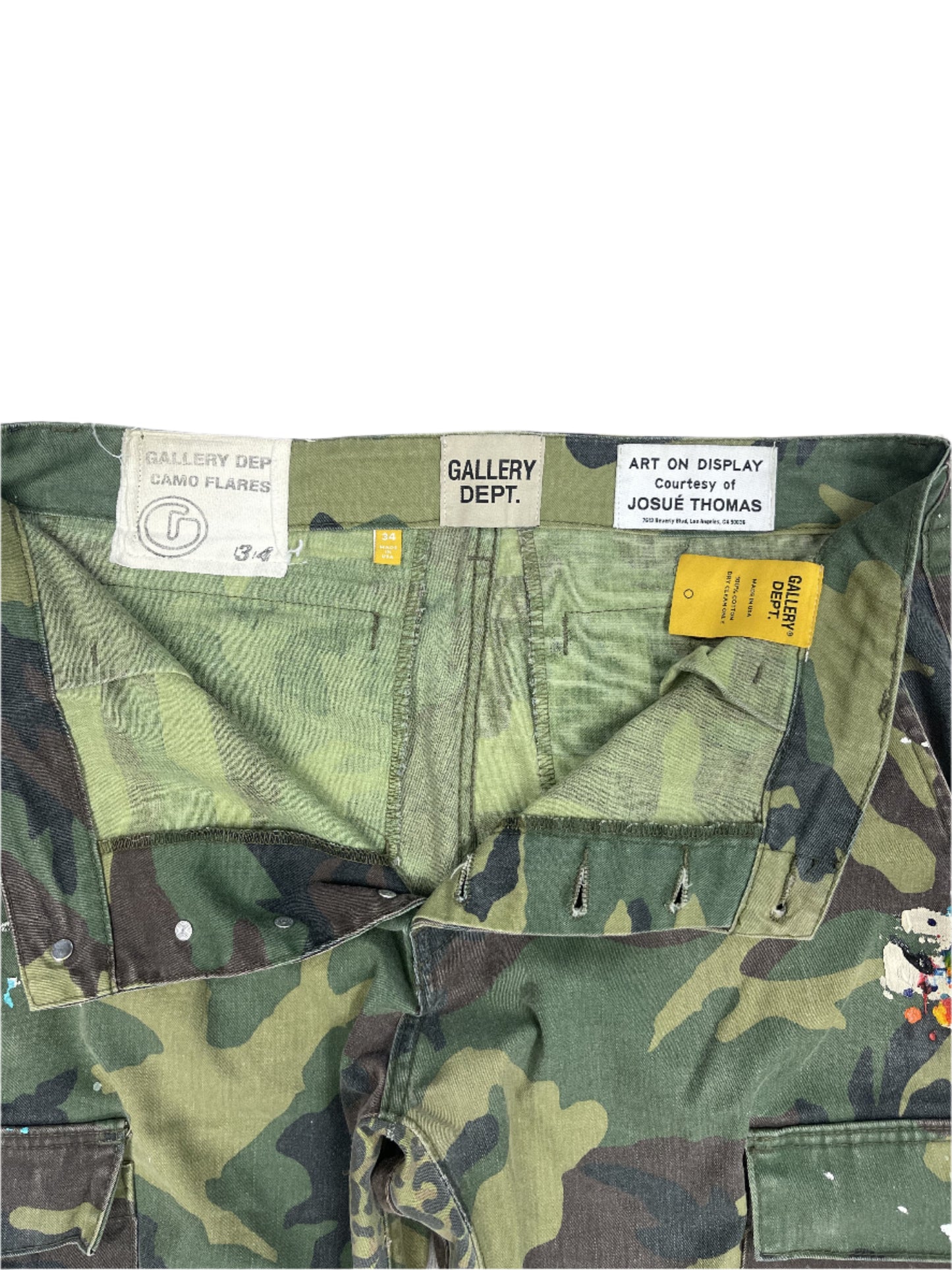 Gallery Dept. LA Camo Flare Pants