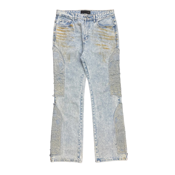 Who Decides War Mechanic Signature Jeans Blue