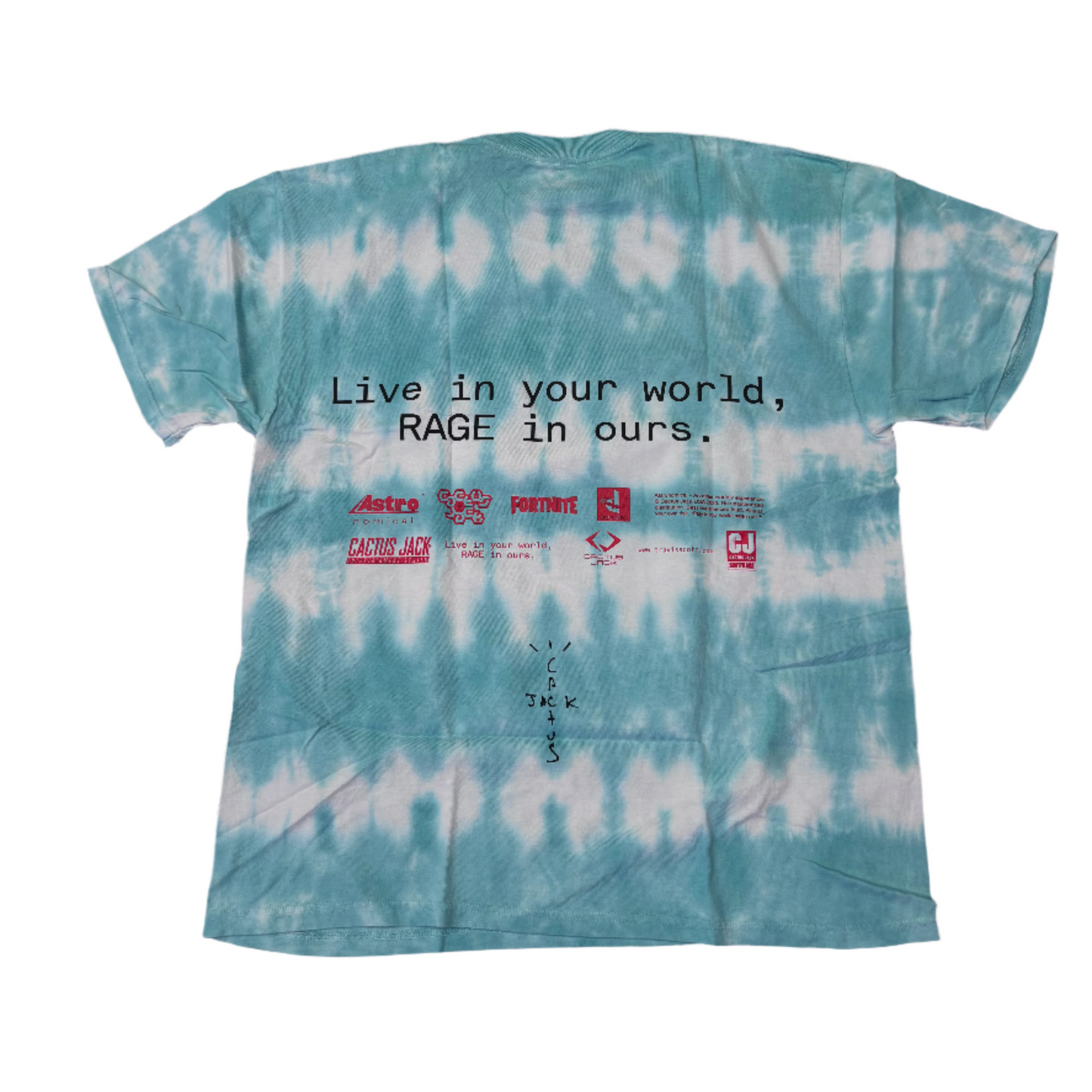 Cactus Jack By Travis Scott The Scott's World Tee Tie-Dye