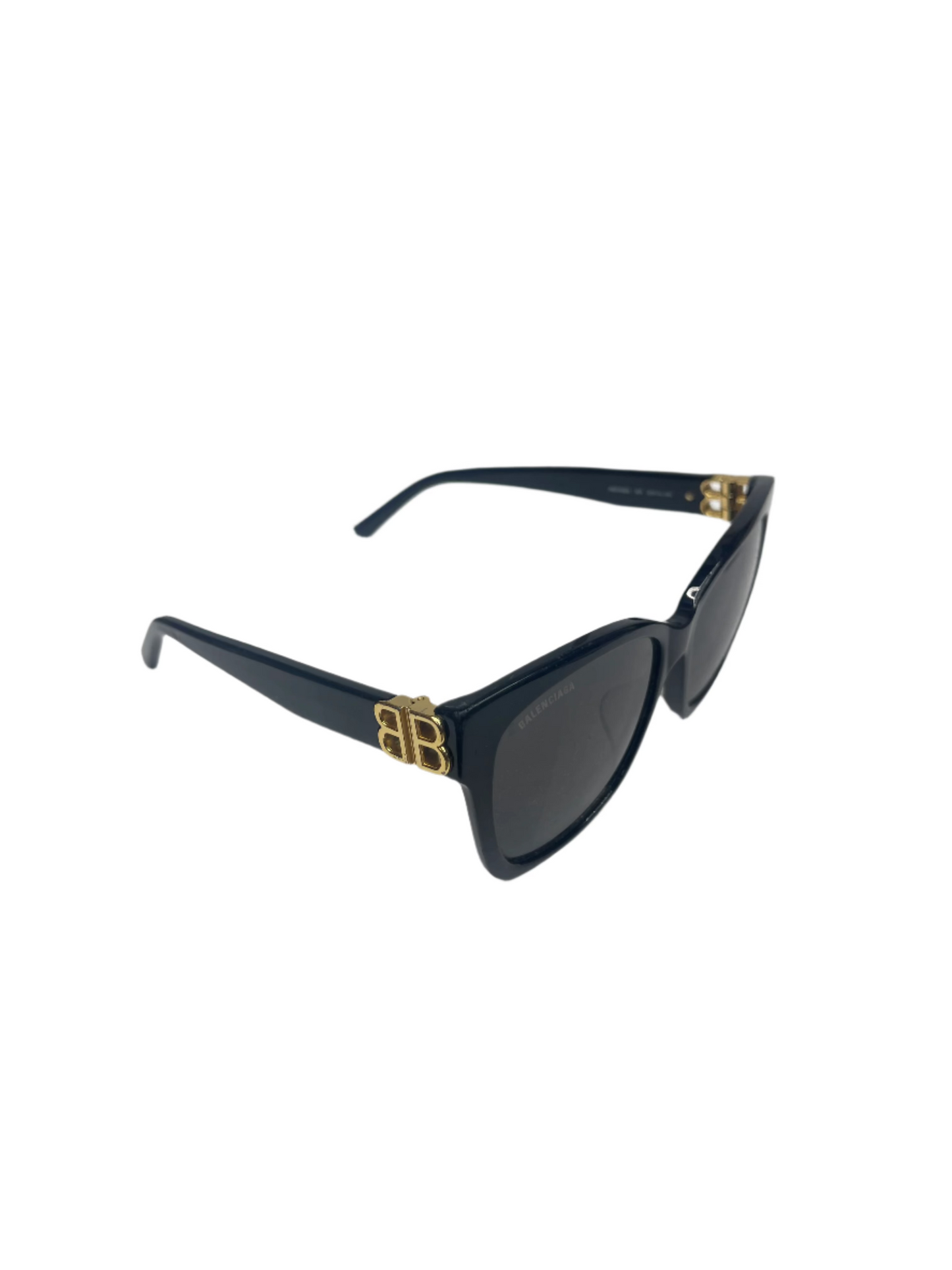 Balenciaga Sunglasses Black Gold