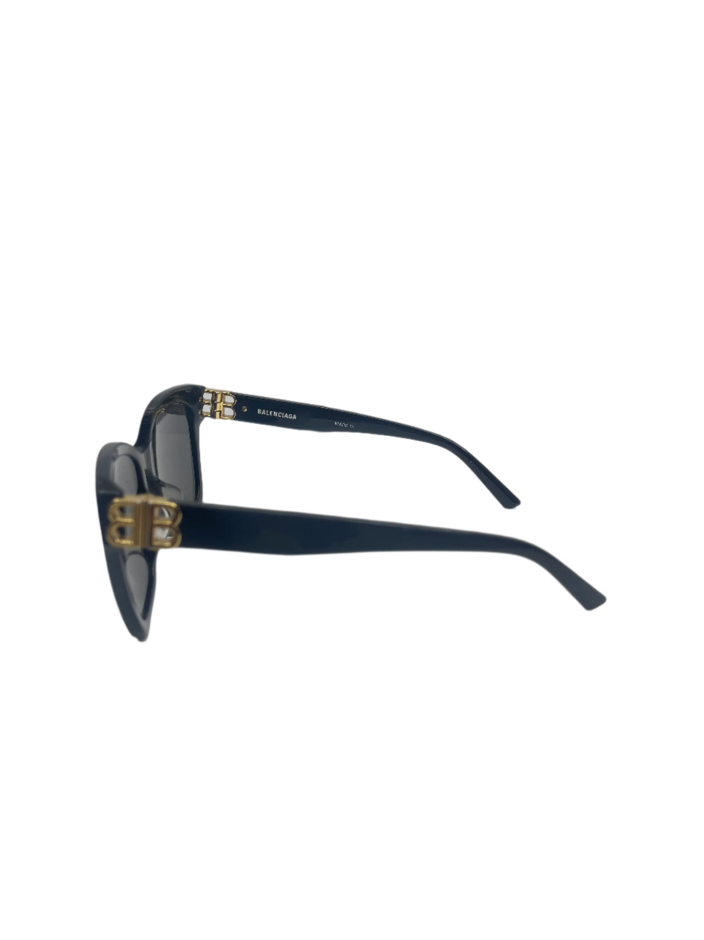 Balenciaga Sunglasses Black Gold