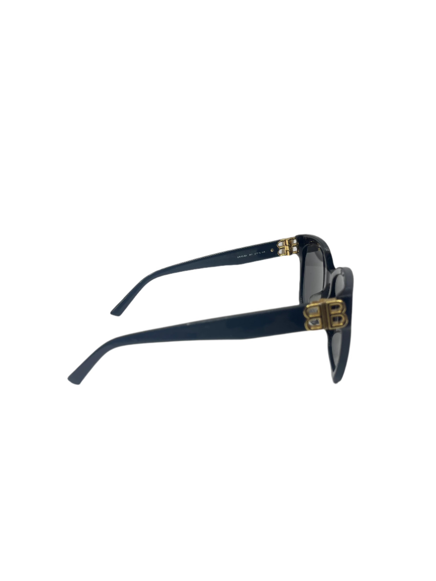 Balenciaga Sunglasses Black Gold