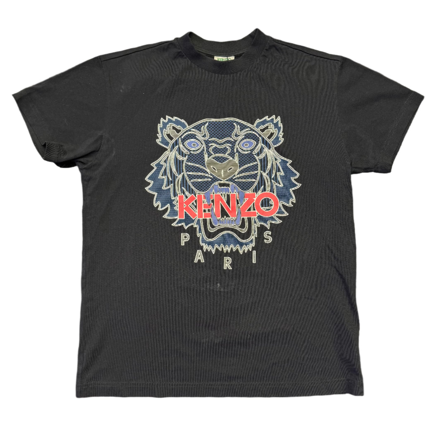 Kenzo Silicone Scuba Tiger Tee Black