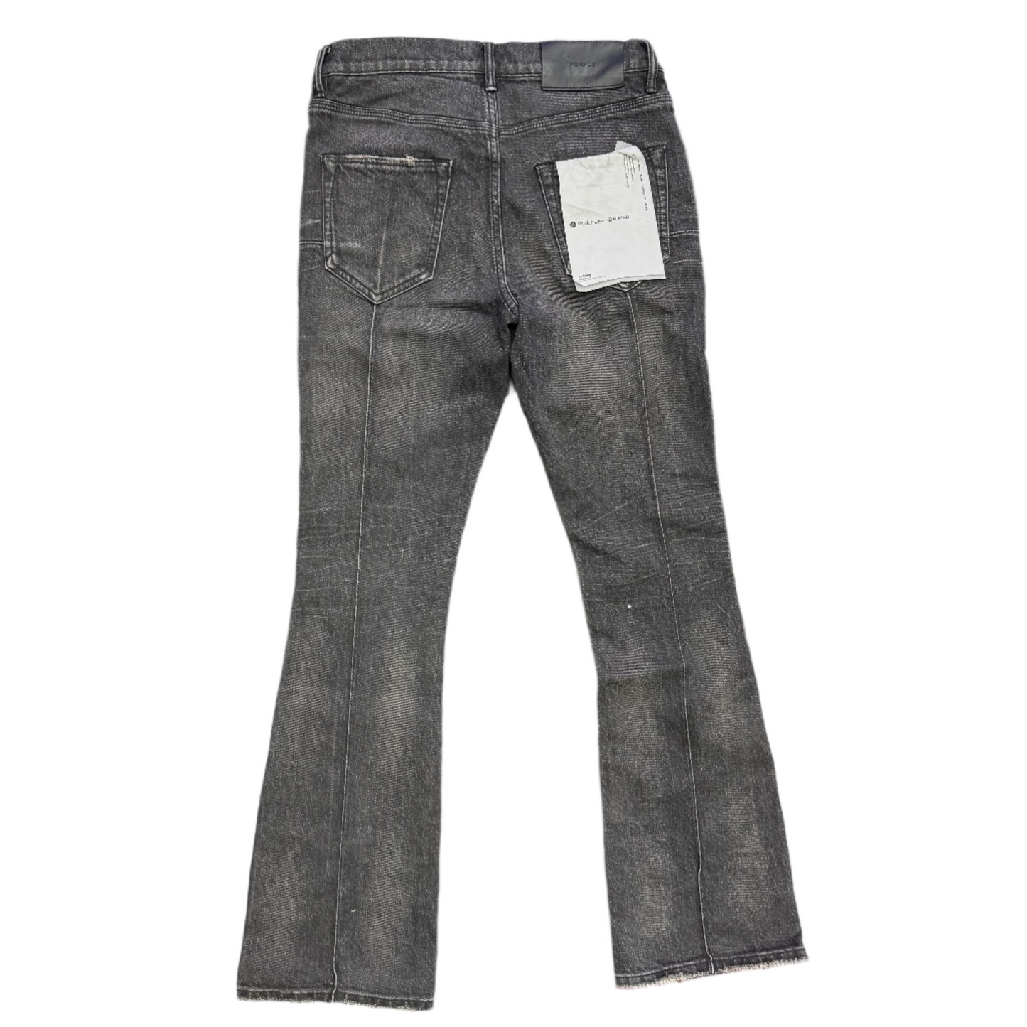 Purple Brand Flare Denim Jeans Black