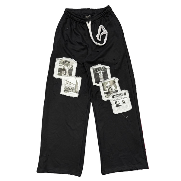 Fraternal Desires WATTBA Sweatpants Black