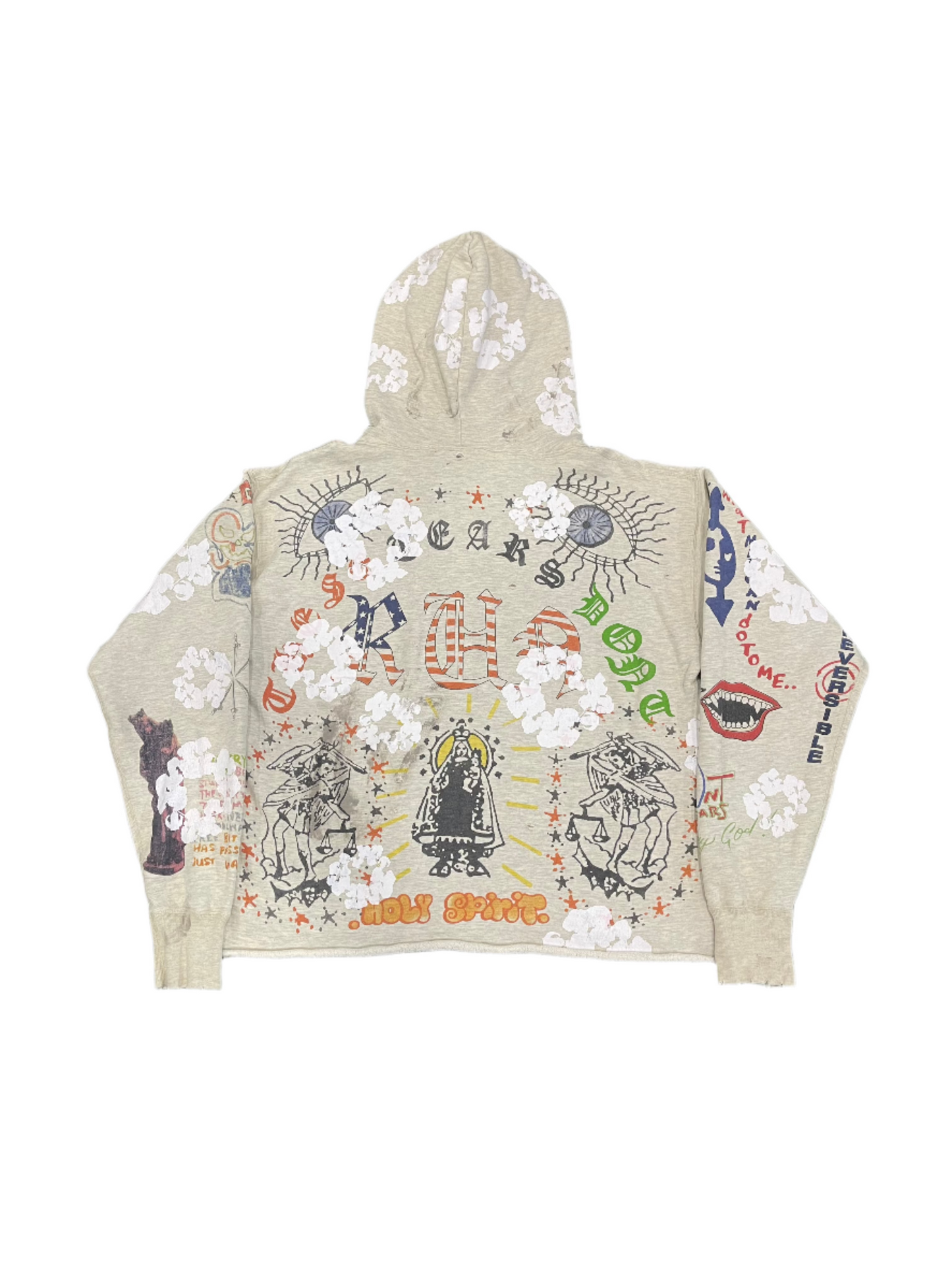Saint Michael x Denim Tears Hoodie Grey