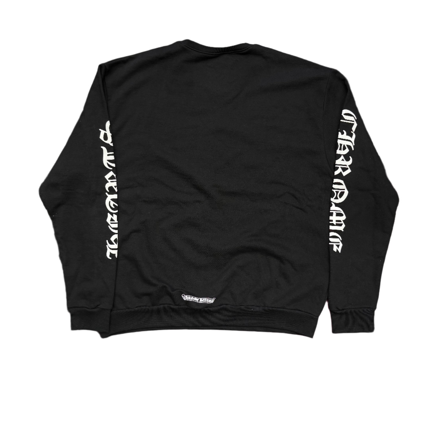 Chrome Hearts Neck Logo Crewneck Sweatshirt Black