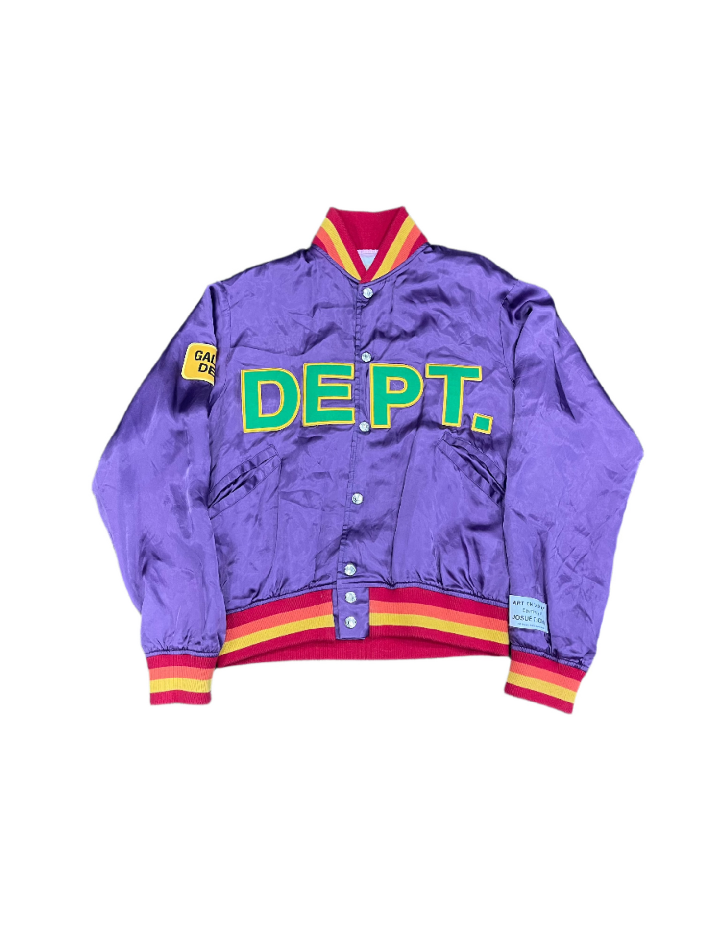 Gallery Dept. Varsity Jacket Purple