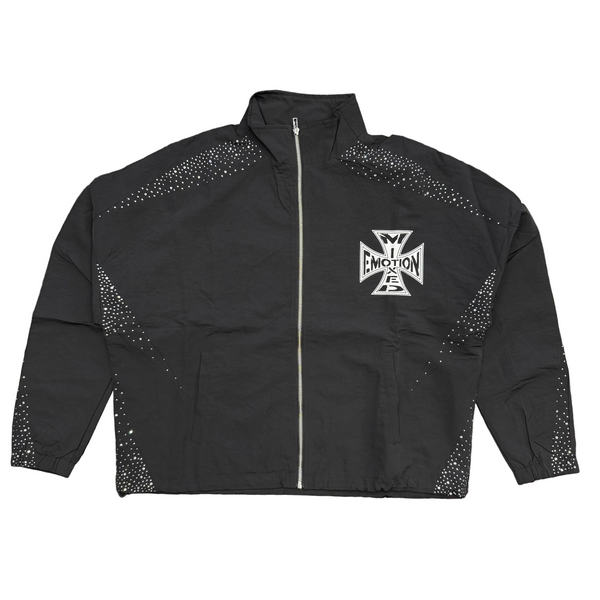 Mixed Emotions Classic Nylon Jacket Black