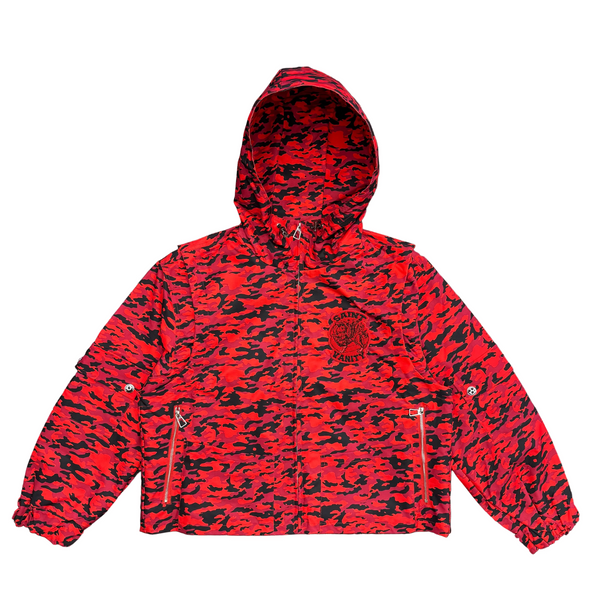 Saint Vanity Jacket Camo Red