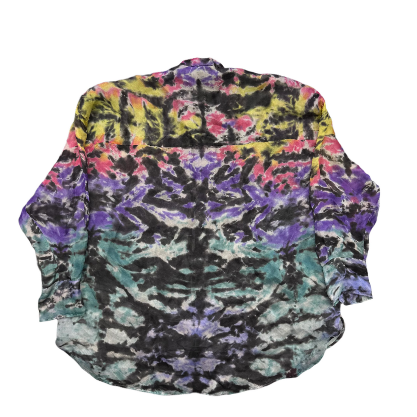 LV Tie Dye Shirt Plain Rainbow