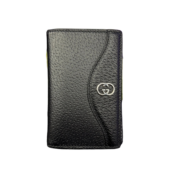 Gucci Interlocking G Card Case Black