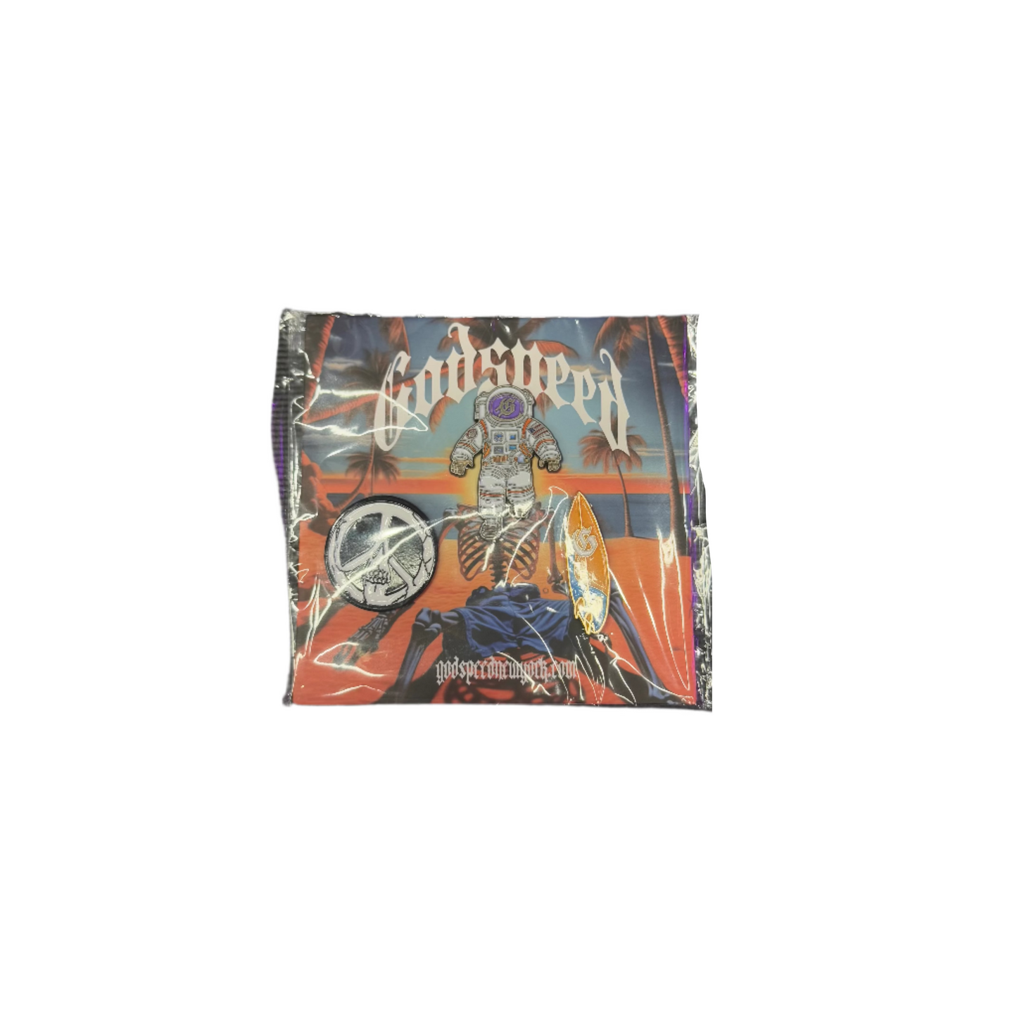 Godspeed Astronaut Pin Pack