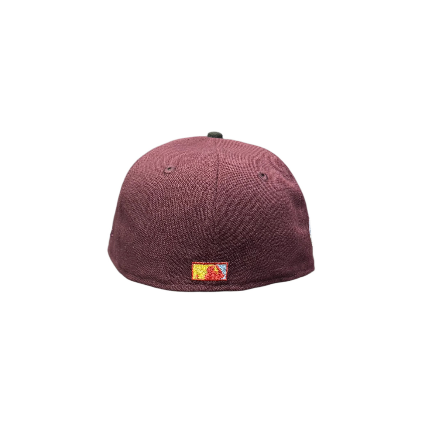 New Era LA Angels All-Star Fitted Hat Burgundy Black