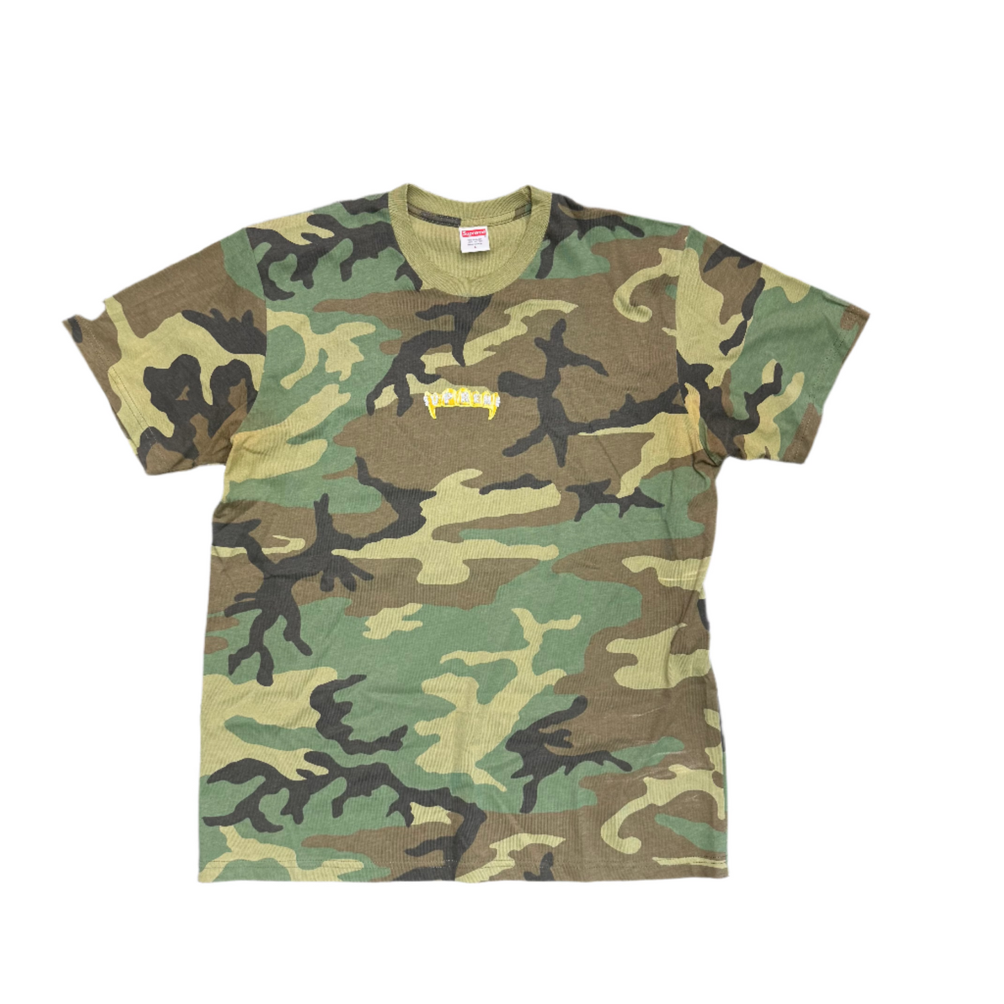 Supreme Fronts Tee Woodland Camo