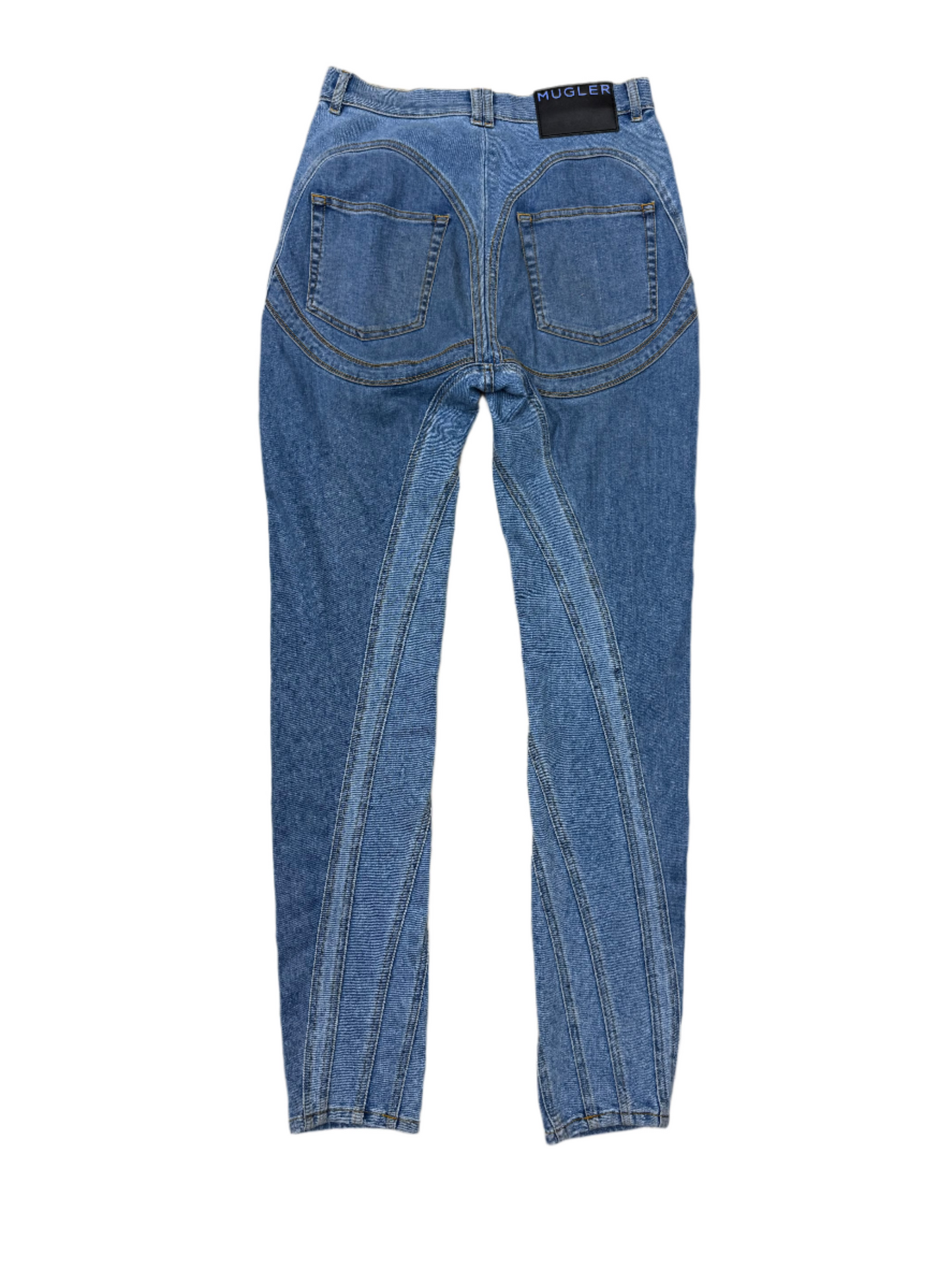 Mugler Blue Jeans