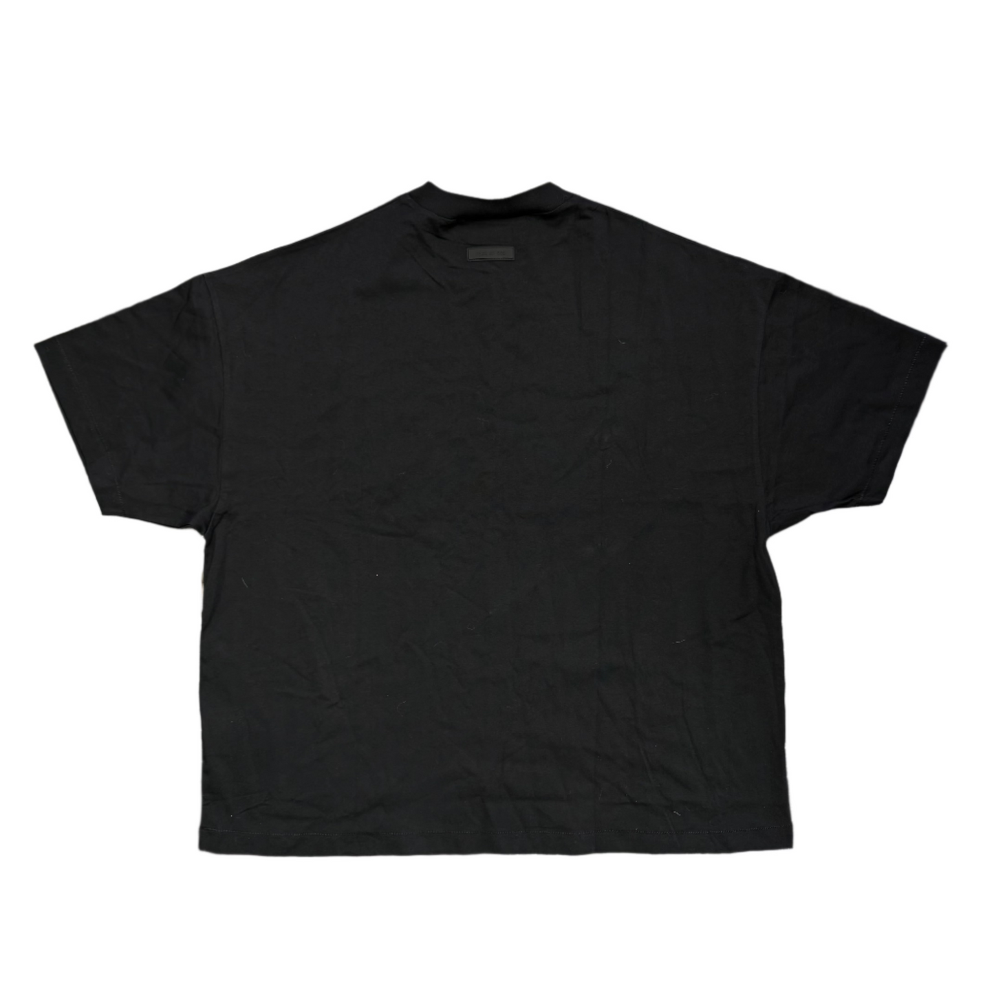 Essentials Fear Of God Crewneck Tee Jet Black
