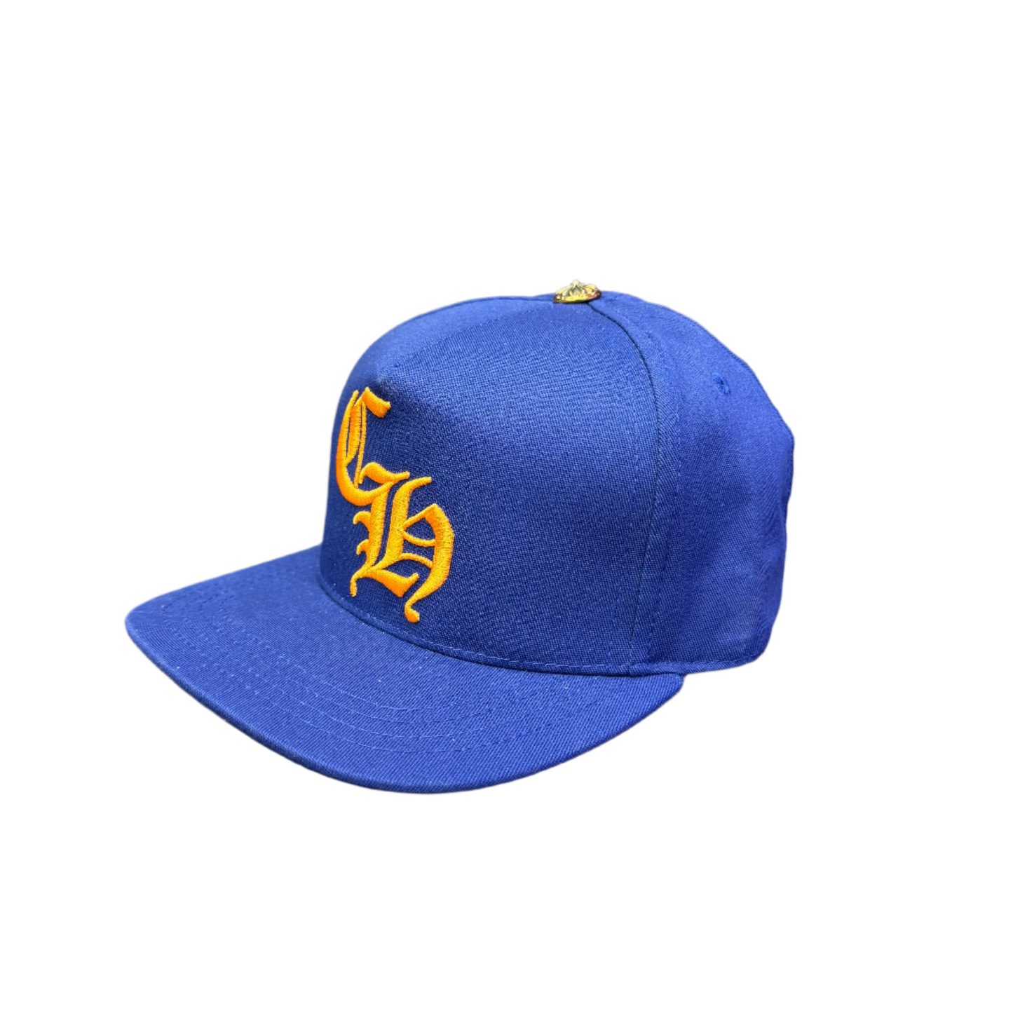 Chrome Hearts CH Baseball Cap Blue Orange
