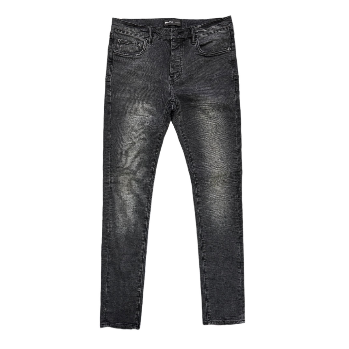 Purple Brand P001 Slim Fit Jeans Black